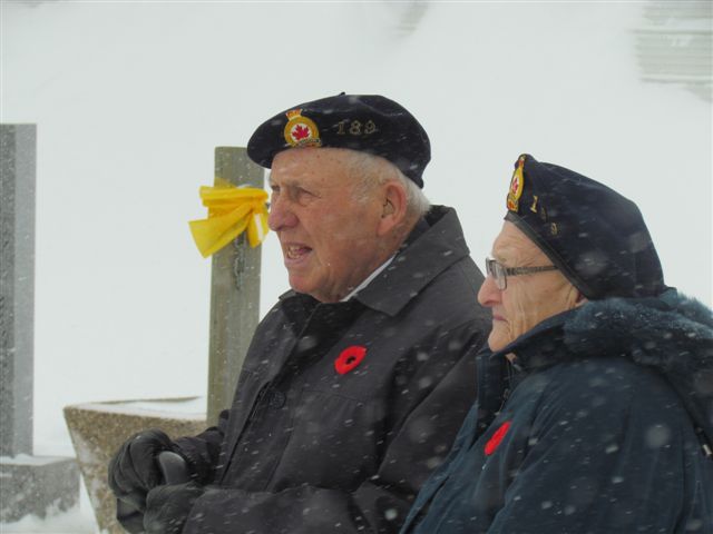 Remembrance Day in Plumas, MB